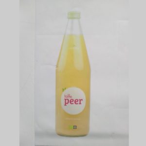 Transparante sticker op fles - prijs op aanvraag -